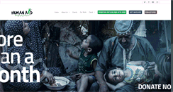 Desktop Screenshot of human-aid.org